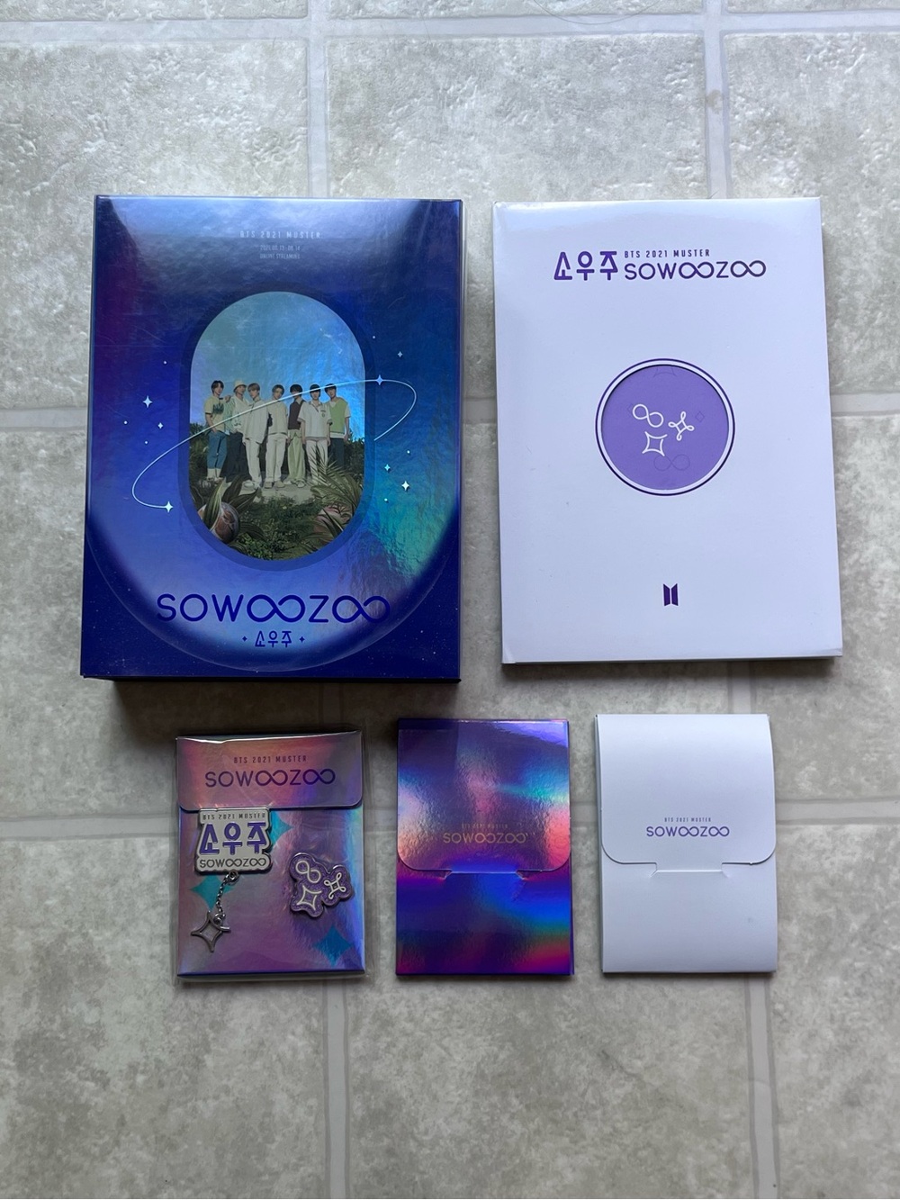 BTS - 2021 MUSTER SOWOOZOO DVD SET BUNDLE